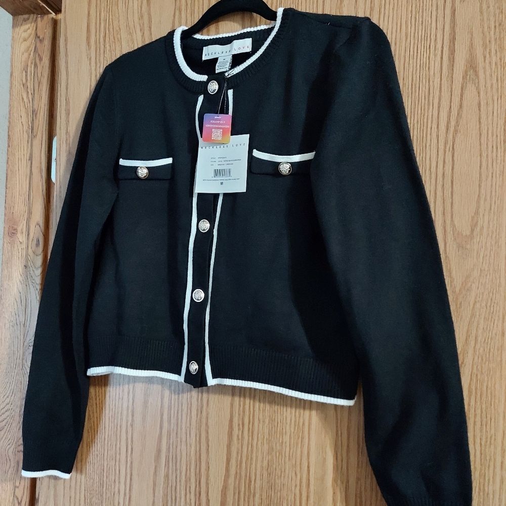 *NWT* RECKLESS LOVE SWEATER